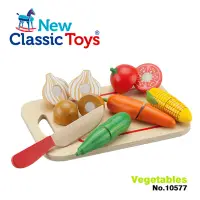 在飛比找Yahoo奇摩購物中心優惠-【荷蘭New Classic Toys】蔬食切切樂8件組10