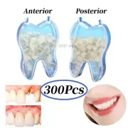 300* Dental Teeth Veneers Temporary Crown Whitening Resin Molar Temporary Crown