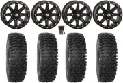 High Lifter HL9 Bdlk 15" Wheels Bk 6+1 32"RC500S Sticky Tires Commander Maverick