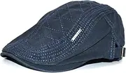 [NALITARE] Men Cotton Adjustable Newsboy Beret Ivy Cap Cabbie Flat Cap