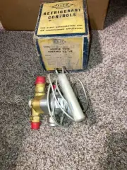 NEW ALCO CONTROLS TCL200FW55 6A 2 TONS 5' 3/8 X 1/2 ANGLE TYPE THERMO VALVE