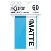 (60-Pack) Ultra Pro Eclipse PRO MATTE SKY BLUE Small Deck Protector Card Sleeves