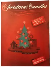 1944 CHRISTMAS CANDLES Raymond Leveen Leo Breen Wilbur Sampson sheet music santa