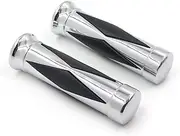 Motorbike Accessories Skull 22MM Grips Handlebar Grips for Harley for Davidson Softail and Universal Model High Performance(MT081-022-CD)