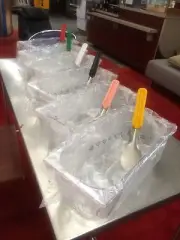 5 Liter PLASTIC Gelato Pans (Set of 6)
