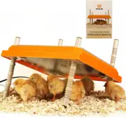 Brooder Heater for Chicks: Chick Brooder Heating Plate with Easy- Cleaning Plate