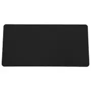 Simplecom MA084 Non-Slip PU Leather Desk Mouse Pad - Black (MA084-BK)