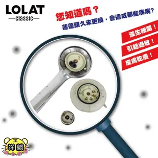 LOLAT 單段式蓮蓬頭 HS133CP 羅力 低水壓 蓮蓬頭 單段 單段式 133 祥麟衛浴 大流量 花灑 租屋 房東