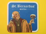 Beer Collectible Coaster: St. Bernardus Brouwerij Co ~ Watou, Belguim ~ Est 1992