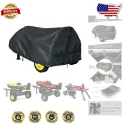 Customizable Log Splitter Cover for 15-45 Tons - Waterproof with Wind Protection