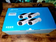ANRAN 2K Solar Security Cameras Wireless Outdoor, Solar Outdoor Camera 4x