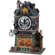 Lemax Spooky Town 2022 B.A. FREYED CLOCKSMITH #25851 NRFB Lit Village Building*