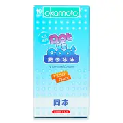 Okamoto Dot de Cool Condom 10pcs 10pcs/box