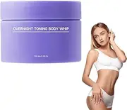 Overnight Toning Whip,Anti-Wrinkle Skin Tightening Cream,Body Firming Whip That Works While You Sleep,Overnight Toning Body Cream