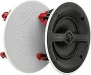 Bowers & Wilkins CCM362 Speaker – Speakers (2-Way, Ceiling Mountable, 2.54 cm (1 Inch), 50 – 30000 Hz, 8 Ohm, 89 Db) Black