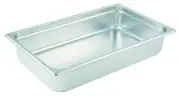 Anti-jam Steam Pan, Full-size, 4", 25 Ga S/S (6 Each)