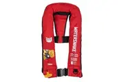 Red Watersnake Manual Inflatable PFD With Window - Level 150 Adult Life Jacket