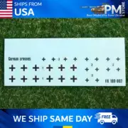 Foxbot 100-002 Decal German Balkenkreuz Scale Model Kit High Quality 1/100