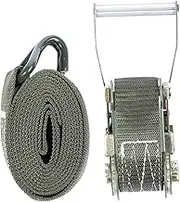 KALLORY 1Set Tie Down Straps Durable Cargo Straps with Ratchet Buckle for Securely Bundling and Transporting Goods Trucks and Motorcycles