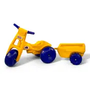 Dune Buggy ATV Push Kick Trike w/ Trailer Junior/Toddler/Kids 1-3y Ride-On Toys