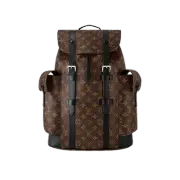 Louis Vuitton Christopher MM Backpack Monogram Macassar Canvas