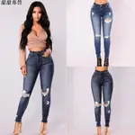 🎁2021FASHION JEANS WOMEN HIGH WAIST LADIES LONG PANTS 女褲