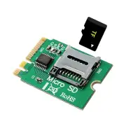 M.2 NGFF A+E Key WIFI Slot to Micro SD SDHC TF Card Reader T-Flash Card Adapter