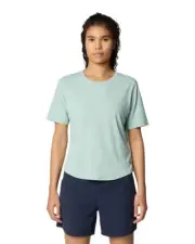 Mountain Hardwear Sunblocker Short Sleeve Women's Shirt, Mineral Spring, Small