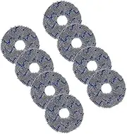 8PCS Mop Replacement Pads Mop Cloth Kit Fit for ECOVACS DEEBOT X1 Omni/X1 Turbo/X1 Plus Robot Vacuum