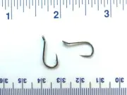 100 GT 8299 2X strength Black Chrome Octopus Fish Hooks size 6 - 100 hooks