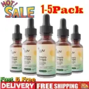 1-5X LUV Neuro Drops w/ Organic Lion's Mane | Support Nerve & Immune System