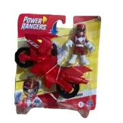 Power Rangers Playskool Heroes Red Ranger with Shark Cycle | 5" Figure by Hasbro