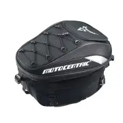 Motorcycle Motocross Racing PU Bags Cycling Helmet Luggage Big Capacity Saddlebags GREY COLOUR