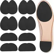 Shoe Grips on Bottom of Shoes, Shoe Traction Pads, Anti Slip Shoe Pads, Non Slip Shoe Pads for Bottom of Shoes (Black, One size)