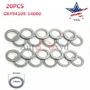 FOR HONDA/ACURA 20PCS 14MM TRANSMISSION OIL DRAIN PLUG CRUSH WASHERS 94109-14000 (for: Honda)