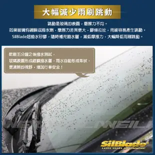 美國SilBlade Flex【Toyota GR Supra．BMW Z4 G29 專用】軟骨式 超撥水矽膠雨刷