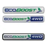 ECOBOOST 4WD 標誌適用於福特福克斯蒙迪歐 ECOSPORT KUGA ESCORT FIESTA ECO B