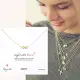 【Dogeared】許願金項鍊 愛無限 Infinite Love Necklace(祈願項鍊)