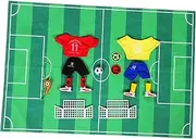 Abaodam Set Funny Finger Soccer Game Interactive Tabletop Football Match Set for Portable Family Fun with Varied Match Scenarios Safe Durable Materials for Sports Fans and Parties
