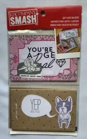 K&Company Gift Card Holder Scratch Off Hidden Message For You All Occasions 4pc