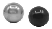 Replacement Balls - 1 Steel, 1 Plastic - Visual Scientifics by Eisco