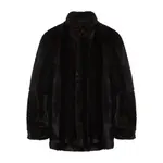 [Mm6 Maison Margiela] Mm6 Maison Margiela Faux-fur High-collar Jacket 38 IT BROWN