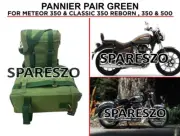"PANNIER PAIR, GREEN" for Royal Enfield Meteor 350, Classic 350 Reborn, 350/500