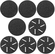 ECSiNG 8PCS Replacement Grinding Heads Foot Care Tool Compatible with Asiaark Electric Foot Callus Remover Pedicure Tools 100 Grit & 60 Grit