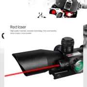 Scope 2.5-10x40 Red Laser Sight /Red Green Dual Illuminated Mil-dot Reticle AU