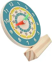 Abaodam Clock Puzzle for Educational Cognition Plaything Safe Material Design for Imaginative Learning Kindergartens