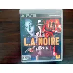 PS3 黑色洛城 L.A. NOIRE 純日版