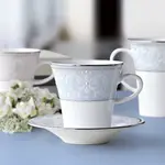 日本製  現貨 NIKKO  珍珠交響曲系列 咖啡杯 對杯  結婚禮物 骨瓷 精品 送禮 [玲子選品]