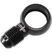 Aeroflow Banjo 18mm to -6AN Black - AF728-06BLK