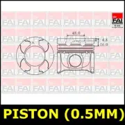 Piston Fits RENAULT MASTER TRAFIC Opt1/2 0.5 Oversize II 2.5 05091KP